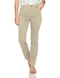 Gloria Vanderbilt Women's Petite Amanda Classic Tapered Jean, Perfect Khaki, 14P