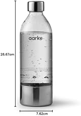 aarke Bottle for Sparkling Water Maker 3 BPA Free Steel Details view 7