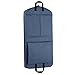 WallyBags Extra Capacity Travel Garment Bag with Pockets, Navy, 45-inch