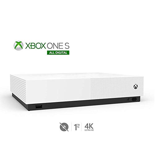 Microsoft Xbox One S 1TB AllDigital Edition Console Controller and