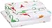Amazon Basics Kid's Soft Easy-Wash Lightweight Microfiber 4-Piece Sheet Set, Full, Multi-Color Dinosaurs