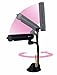 OttLite K83G56 High-Definition 13-Watt Wing-Shade Table Lamp, Black
