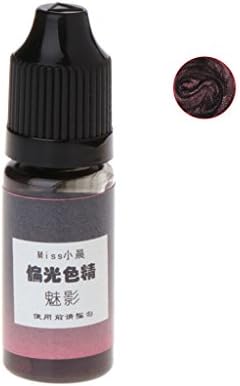 SLYlive Resin Pigment, Starry DIY Making Crafts UV Dye Jewelry Accessories - 24 Shiny Color s (# E)