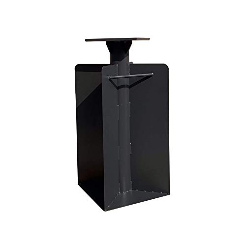 PURPLE LEAF Offset Patio Umbrella Base In Ground, 24.41"(H) X 11.42"(W