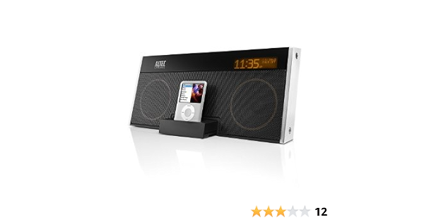 altec lansing bluetooth clock radio