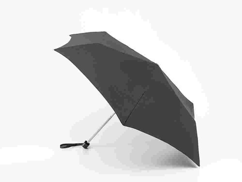 FultonFulton Fulton Miniflat 1 Black Unisex_adult Umbrella Black One Size