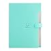 Sooez 4 Packs Expanding File Folder with 32 Labels, 5 Pockets Cute Folders, A4 Letter Size Accordion Folder Paper Organizer for School Home Office