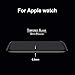 SNSIR Screen Protector 42mm for Apple watch Series 3/2/1 [2 Pack] [Tempered Glass] Full Coverage Protective Foil 9H 2.5D (Black 42mm)