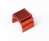 Helion HLNA0176 Animus Aluminum Motor Heat Sink, Orange