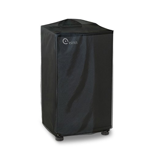 Esinkin Durable 30-Inch Electric Smoker Cover, Black - Thumbnail 3