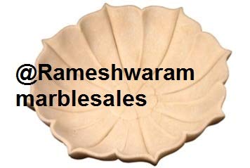 RM 12 inch Sandstone Bowl Pot Birdbath for Garden Terrace Landscaping