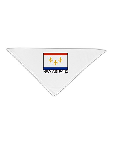 TooLoud New Orleans Louisiana Flag Text Adult 19
