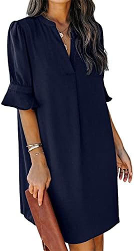 linen shirt dress amazon Womens Cotton Linen Long Sleeve Maxi Long Dress Plain Classic Button Down Shirt Dresses Trendy Boho Dresses GraySmall at Amazon Women's Clothing store