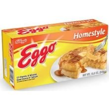 Eggo Homestyle Waffle, 12.3 Ounce -- 12 per case.