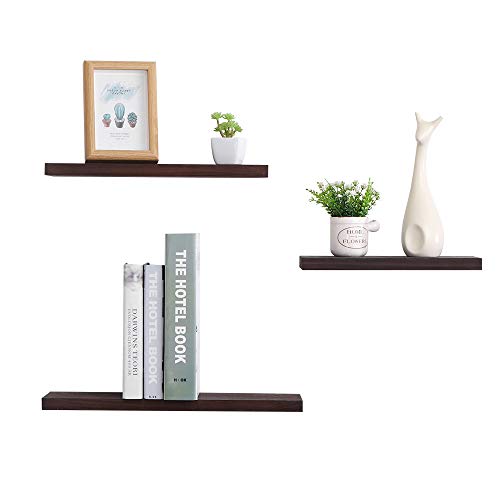PENGKE Wall Mounted Floating Shelves Ledge 16 Inch Long,Picture Shelving Ledge for Home Decor
