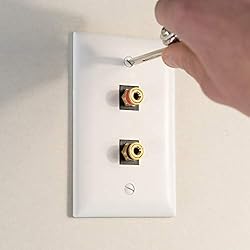 Legrand - OnQ 1 Gang 2 Port Keystone Wall