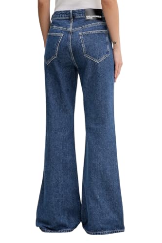 Karl Lagerfeld Jeans High Rise Flare Shank Denim - Jeans Mujer
