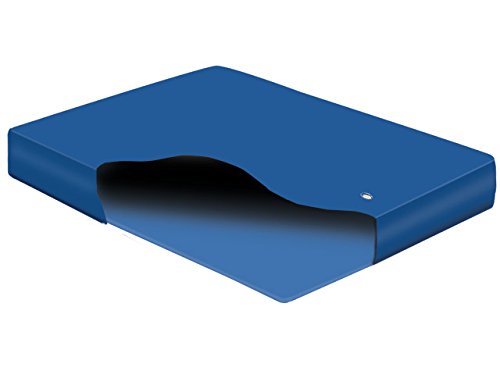 Queen Deep Fill Free Flow Waterbed Mattress with Liner and Fill&Drain Kit