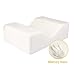 NURSAL Memory Foam Knee Pillow for Sciatica Relief, Back Pain, Leg Pain, Hip, Pregnancy and Side Sleepers, Orthopedic Leg Pillow with Breathable Washable Cover and Ergonomic Support Design