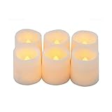 Festival Delights Battery Operated Candles, 1.5x1.75 inch, Set of 6