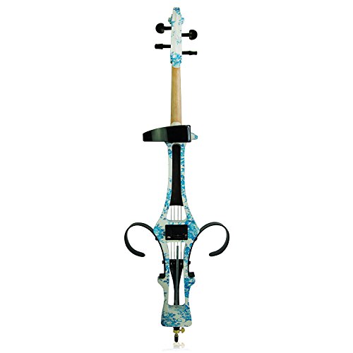 Aliyes Professional Handmade Solid Wood Electric Cello 4/4 Full Size Silent Electric Cello With bow, Case,Bridge Strings-1201