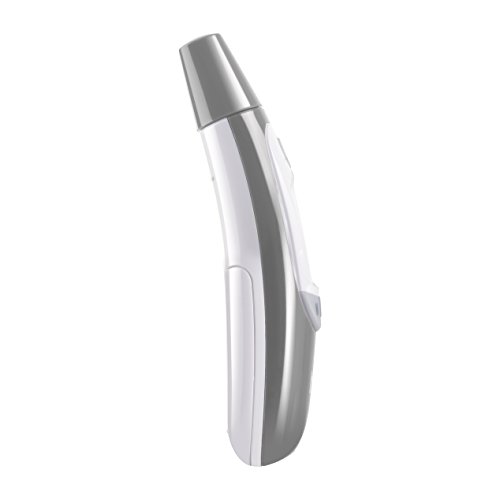 HealthSmart Compact Instant Read Infrared Digital Ear Thermometer, Gray
