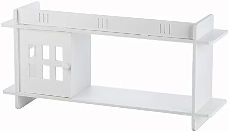 Nblyw Bathroom Wall Storage Cabinet Wall Cabinets With Doors And Shelves Over The Toilet Bathroom Wall Cabinet Water Resistant Design Small Place White Amazon Co Uk Kitchen Home
