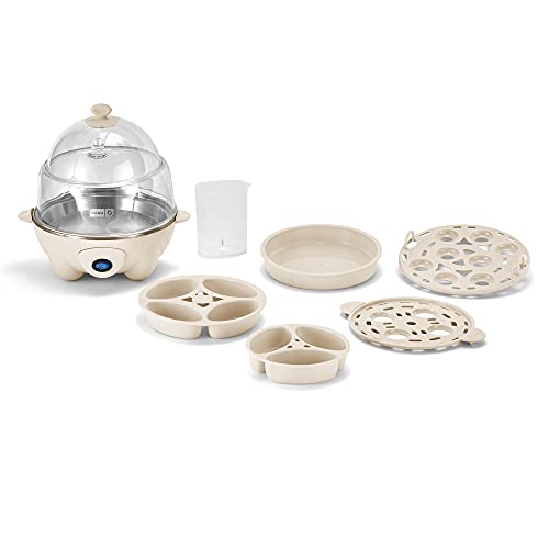DASH DEC012CM Deluxe Rapid Egg Cooker Electric, 12 Capacity for Hard