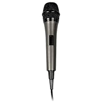 Singing Machine SMM-205 Unidirectional Dynamic Microphone with 10 Ft. Cord
