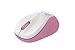 Mini Wireless Mouse(Battery Included), FD V10 2.4G Cute Optical Travel Mouse with Nano Receiver for Kids/ Girls/Ladies Compatible with Notebook/Computer/PC/Laptop/Macbook and Chromebook（Pink）