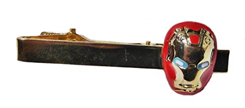 Marvel's Iron Man Metal Tie Clip With Red Enamel Finish