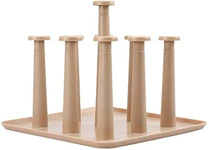 Magracy Estante de Vidrio Estante para Tazas de Agua Estante de té