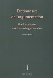 Dictionnaire de l'argumentation