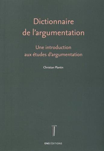 Dictionnaire de l'argumentation
