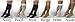 Ames Walker AW Style 16 Sheer Support Closed Toe 15-20 mmHg Moderate Compression Knee High Stockings Nude Large