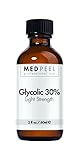 Glycolic Acid 30% Chemical Peel 2oz Light Strength Medical Grade Chemical Face Peel for Fine Lines, Wrinkles and Dark Spots