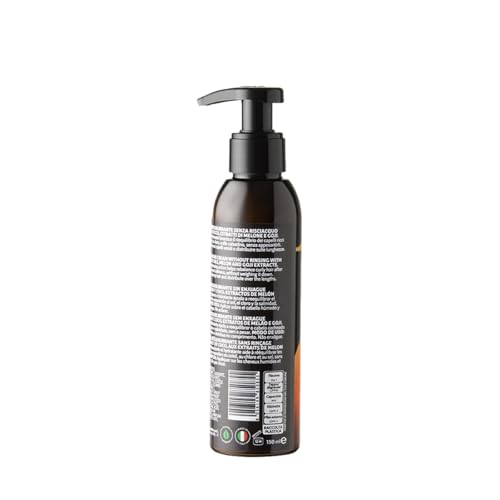 DIVINA BLK Afro Curly Summer Rebalancing After-Sun Cream for Wavy Curly Curly Hair by DIVINA BLK with Argan and Coconut Oils, Melon and Goji Extracts (150ml)