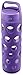 Ello Pure Glass Water Bottle with Silicone Sleeve | 20 oz | Grape Fizz