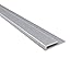 Fasade - 4 ft Decorative Vinyl Edge J-Trim Argent Silver