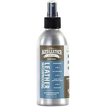 Aged Leather Pros Leather Waterproofing (8 oz) for Suede, Nubuck, and Any Leather | Protects Purses, Shoes, Jackets, Couches, Auto Interior, Saddles and Much More