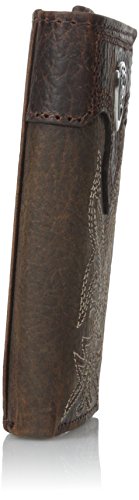 Ariat Men's Boot Embroidery Tri-Fold Brown, One Size
