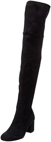 Sam Edelman Women's Varona Over the Knee Boot, Black, 7.5 Medium US