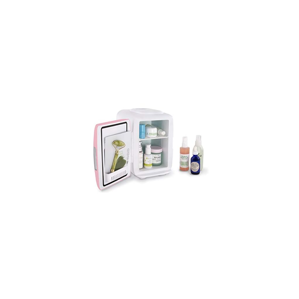 Cooluli Mini Fridge Electric Cooler and Warmer (4 Liter / 6 Can) AC/DC