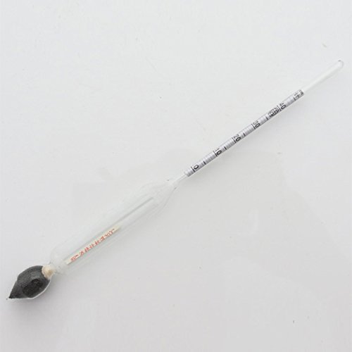Xigeapg Alcohol Meter Alcoholmeter Alcohol Detector Alcohol Measuring Tool Alcohol Tester Wine Hydrometer bar Set with Thermometer
