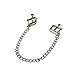 Healifty 1 Pair Adjustable Clamps Decorations Non Piercings Women Body Jewelry