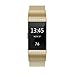 SWEES Metal Bands Compatible Fitbit Charge 2, Milanese Stainless Steel Metal Magnetic Replacement Wristband Small & Large (5.5