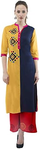 Women Rayon Kurti - Multicolour