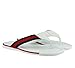 Gucci Flip-Flop White Guccissima Leather Sandals with BRB Web 268670 9051 (6.5 G / 7 US)