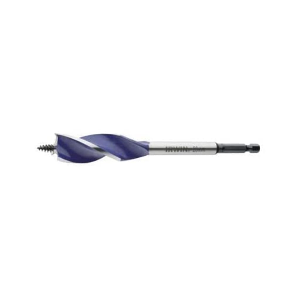 Irwin 10506623 6X-Speed Blue Groove Wood Drill Bit 22mm