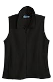 Tri-Mountain Women's Peak Performers Anti-Pilling Vest. 7020 Crescent, Black, 3X-Large